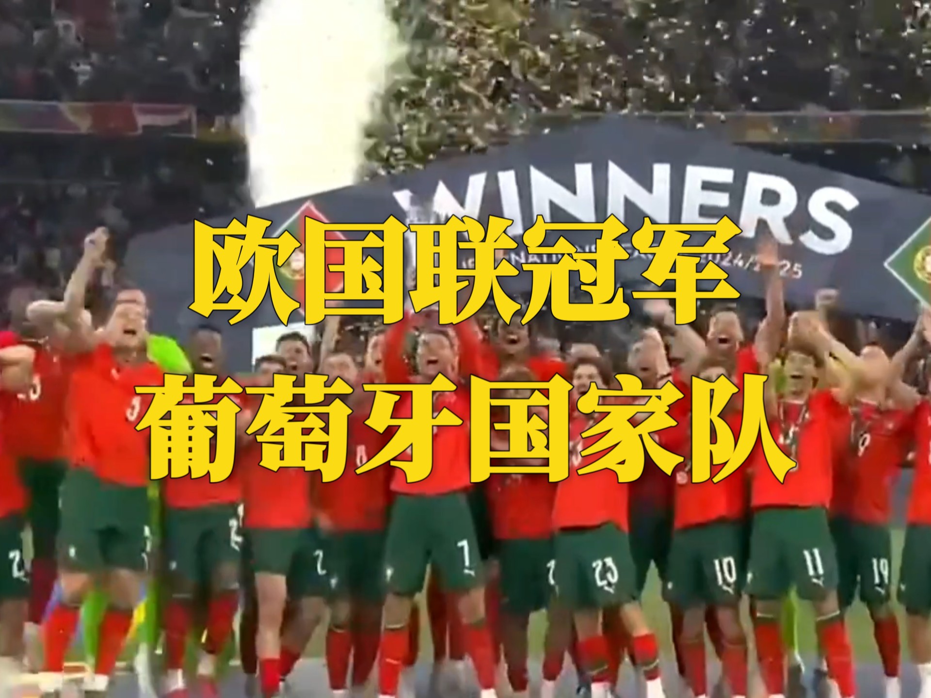 爱游戏教练-葡萄牙队力挫强敌，捧起奖杯
